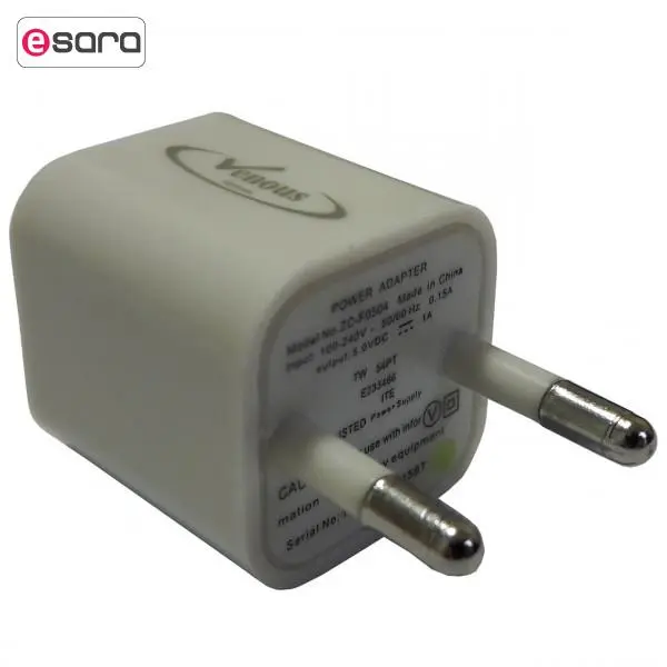 شارژر دیواری ونوس مدل ZC-F0504 Venous ZC-F0504 Wall Charger - 3