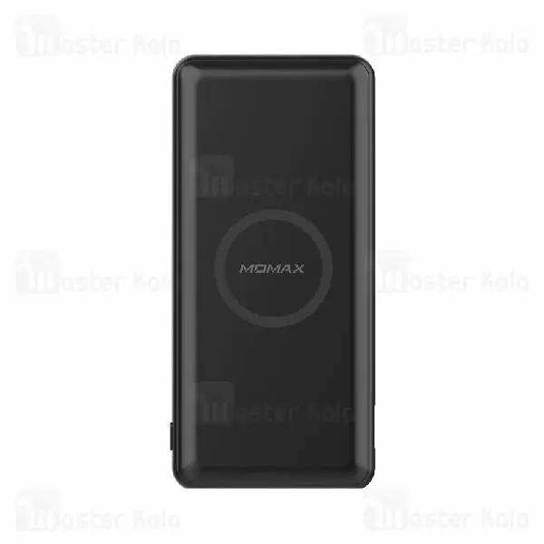 پاوربانک وایرلس 10000 فست شارژ مومکس Momax IP89 QPower minimal PD QC3.0 Momax power minimal wireless charging 10000 mah