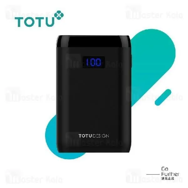 پاوربانک 10000 توتو TOTU YAMU PBQ01 Power Bank سه پورت با توان 3 آمپر