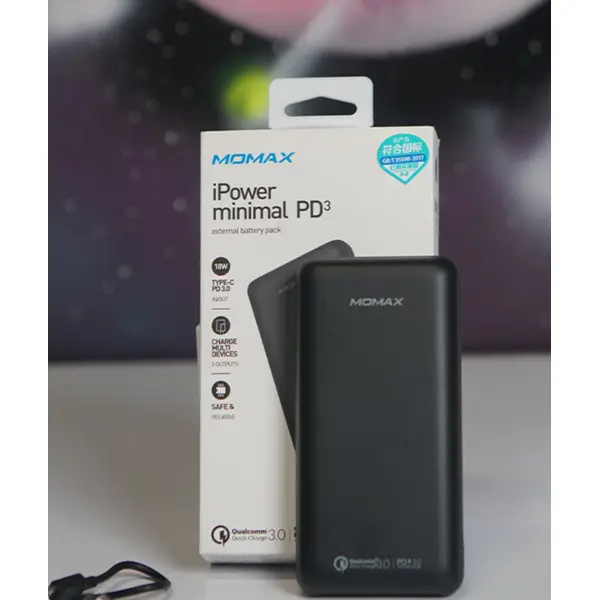پاوربانک 20 هزار برند مومکس مدل IP70D