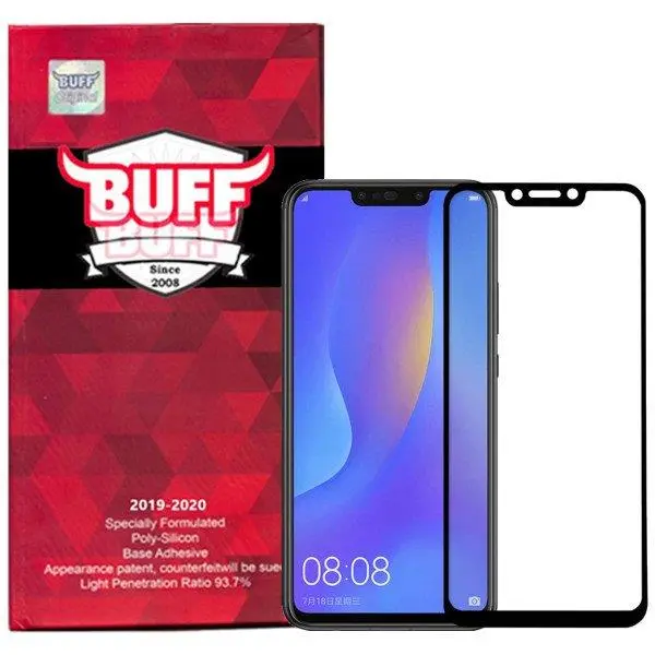 محافظ صفحه نمایش 5D بوف مدل F33 مناسب برای گوشی موبایل هوآوی Nova 3i - 3