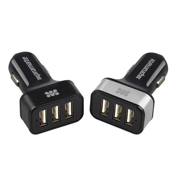 شارژر فندکی 7200 میلی آمپر پرومیت مدل Ternion Car Charger 7200mA USB-C Promate Ternion - 3