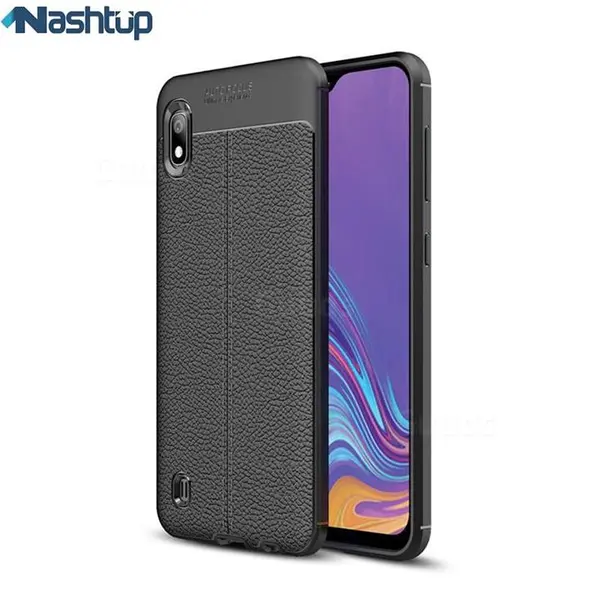 کاور ژله ای طرح چرم مناسب سامسونگ گلکسی A10 Samsung Galaxy A10 AUTO FOCUS Case Cover - 3