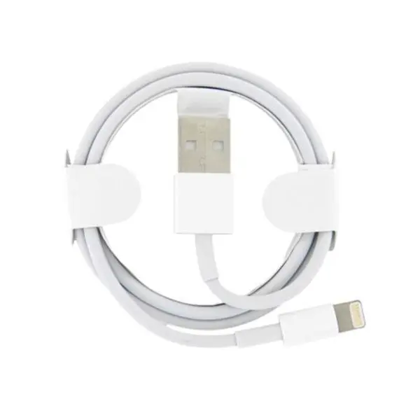 کابل شارژ FOXCONNفکسکون IPHONE 6 گرد بدونه پک - 4