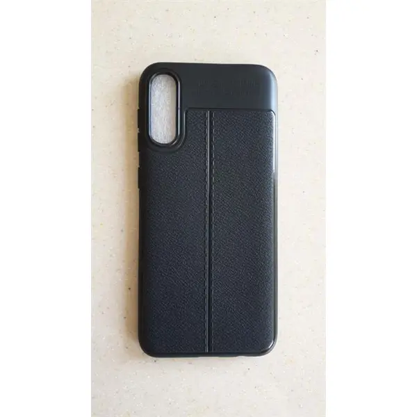 قاب ژله ای طرح چرم موبایل مناسب برای گوشی سامسونگ Galaxy A50 Auto Focus Leather Case for Samsung Galaxy A50 - 4
