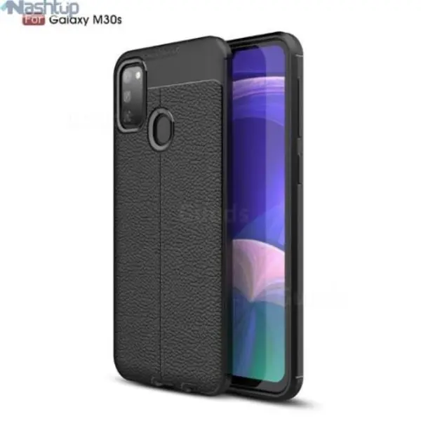 قاب ژله ای طرح چرم موبایل مناسب برای گوشی سامسونگ Galaxy M30 Non-Brand Auto Focus Jelly Case Samsung Galaxy M30 - 3