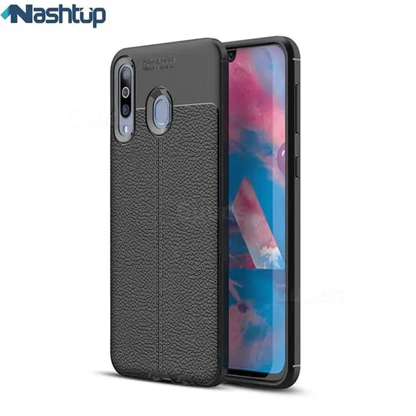 قاب ژله ای طرح چرم موبایل مناسب برای گوشی سامسونگ Galaxy M30 Non-Brand Auto Focus Jelly Case Samsung Galaxy M30 - 5