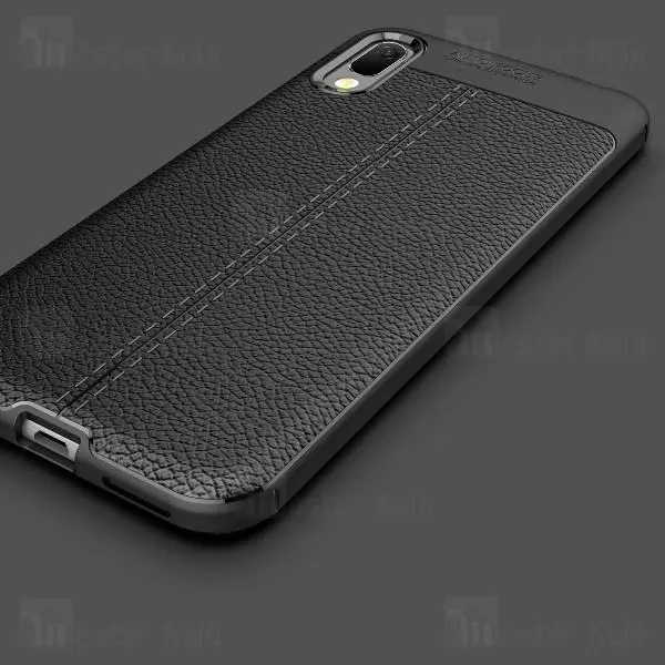 قاب محافظ ژله ای طرح چرم هواوی Huawei Y6 Pro 2019 Auto Focus Auto Focus Cover For Huawei Y6 2019 - 2