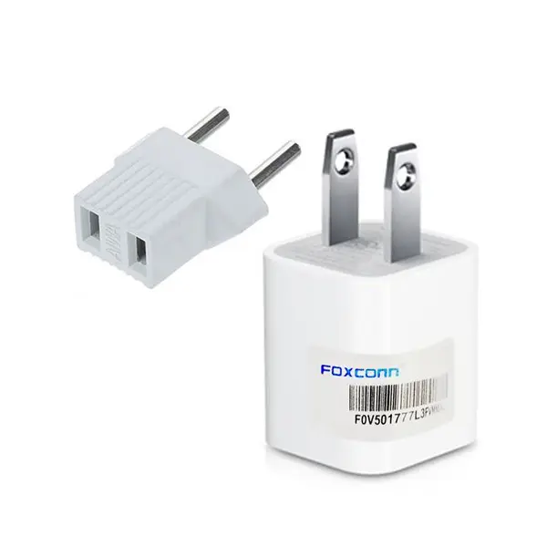 شارژر دیواری فاکسکان مدل ip6 به همراه مبدل برق آیوا - 2