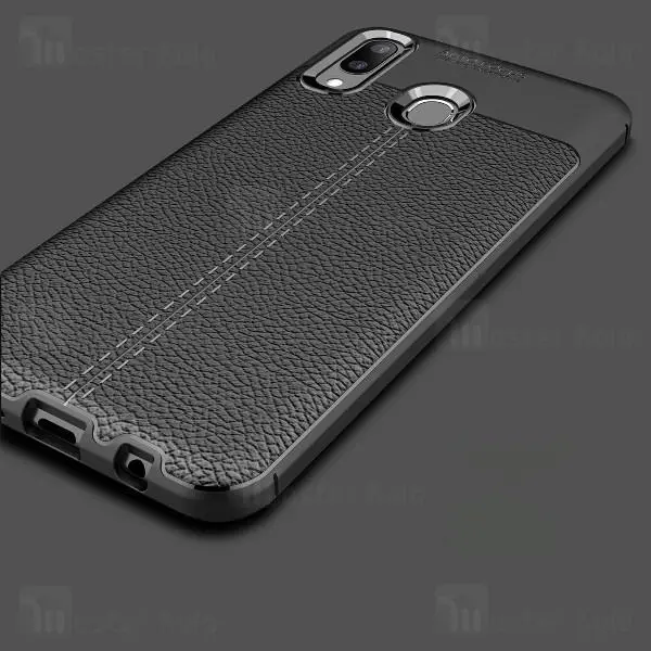 قاب محافظ ژله ای طرح چرم سامسونگ Samsung Galaxy M20 Auto Focus Auto Focus Leather Case for Samsung Galaxy M20 - 4