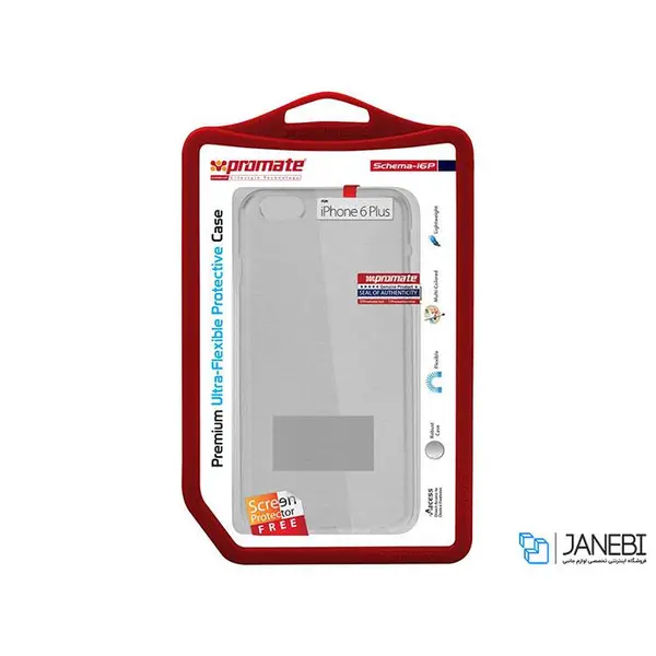 کاور پرومیت مدل Schema-i6P مناسب برای گوشی موبایل آیفون 6/6s Plus Promate Schema-i6P Cover for iPhone 6/6s plus - 4