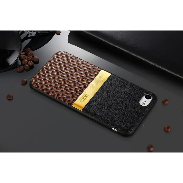 کاور چرم ایکس او مدل Shell مخصوص گوشی آیفون 7 XO Shell Leather Dual Design Case for iPhone 7 - 2