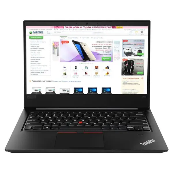 لپ تاپ 14 اینچی لنوو مدل ThinkPad E480 Lenovo ThinkPad E480 - Core i7-8GB-1T-2GB - 5