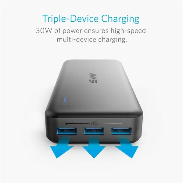 شارژر همراه انکر مدل A1273 PowerCore Elite Anker A1273 PowerCore Elite 20000mAh Portable Charger Power Bank - 4