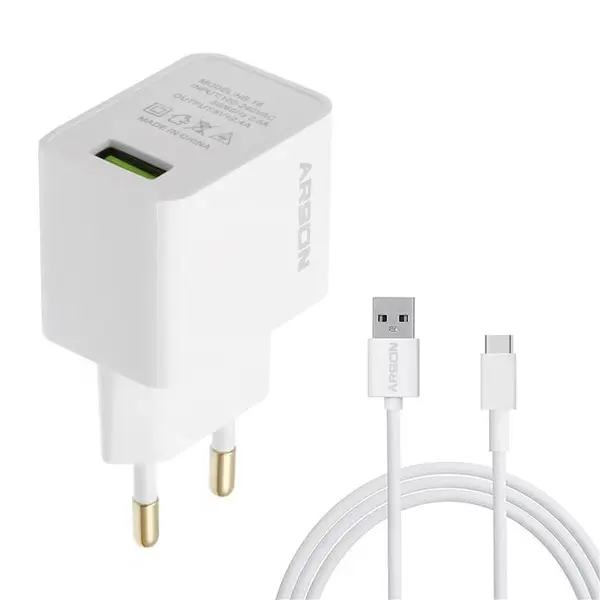 شارژر دیواری آرسون مدل AN-18 به همراه کابل Type-C - 5