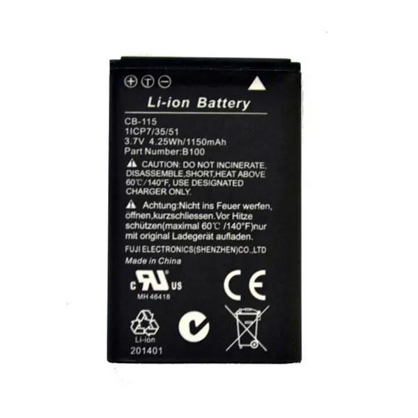 باتری گوشی موبایل کاترپیلار مدل Cat B100 - 5