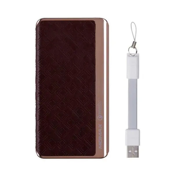 شارژر همراه مامکس مدل ELITE Plus EMBUS با ظرفیت 8000 میلی آمپر ساعت MOMAX ELITE Plus EMBOS 8000mAh POWERBANK - 2