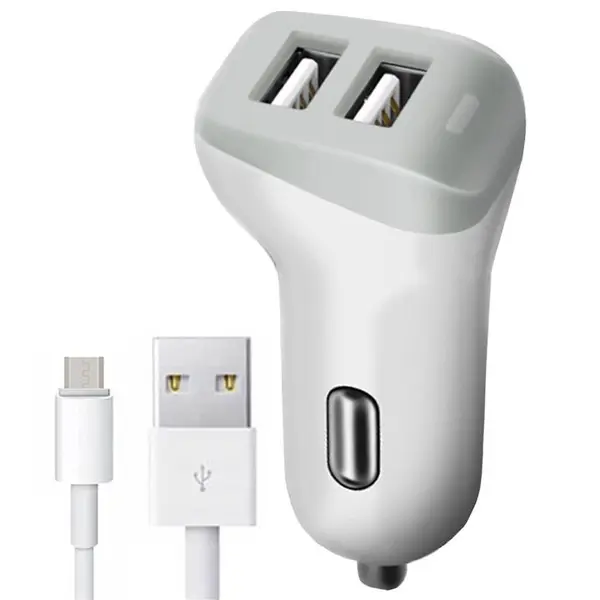 شارژر فندکی جووی مدل jc68 به همراه کابل تبدیل microUSB - 4