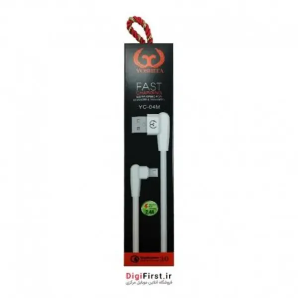 کابل فست شارژ MicroUSB یوشیتا مدل YC-04m CABLE FAST ORIGINAL YC-04M YOSHITA - 2