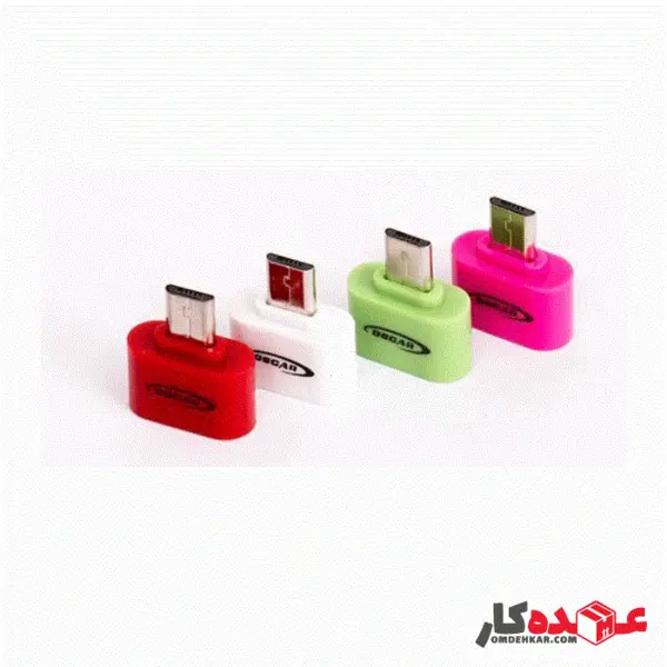 مبدل otg اسکار | oscar مدل OS-TG01 Oscar OTG MicroUSB To USB Converter - 4