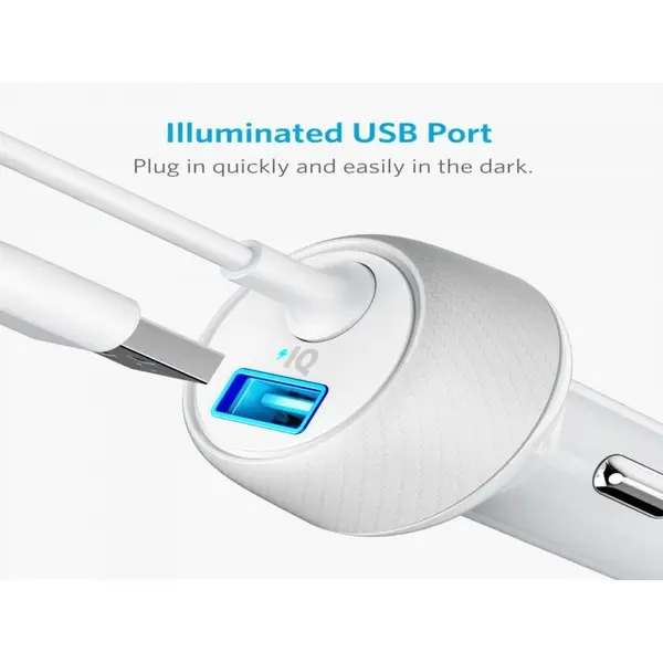 شارژر فندکی PowerDrive Elite 2 Ports with Lightning Connector - 4