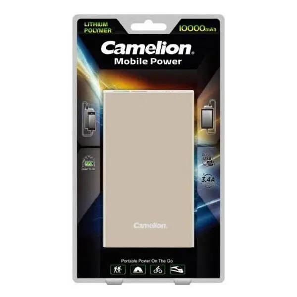 شارژر همراه کملیون مدل PS639-100DB با ظرفیت 10000 میلی آمپر ساعت Camelion PS639-100DB 10000mAh Power Bank - 4
