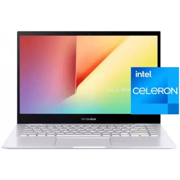 لپ تاپ 14 اینچی ایسوس مدل TP1401KA Celeron-N4500 4GB-256SSD Intel Asus VivoBook TP1401KA Celeron-N4500 4GB-256SSD Intel "14 - 3