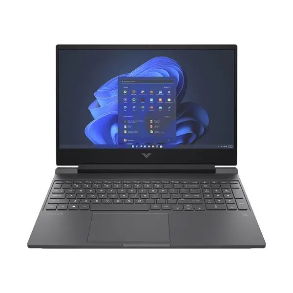 لپ تاپ اچ پی 15.6 اینچی مدل Victus پردازنده Core i5-12450H رم 16GB حافظه 1TB SSD گرافیک 4GB GTX1650 HP Victus 15-fa0031dx Core i5-12450H 16GB 1TB SSD 4GB GTX1650