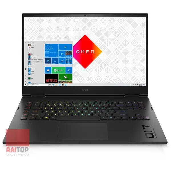 لپ تاپ گیمینگ اچ پی مدل OMEN 17 i7-13700HX 32GB 1TBSSD 12GB RTX4080 HP OMEN 17 i7-13700HX 32GB 1TBSSD 12GB RTX4080 - 2