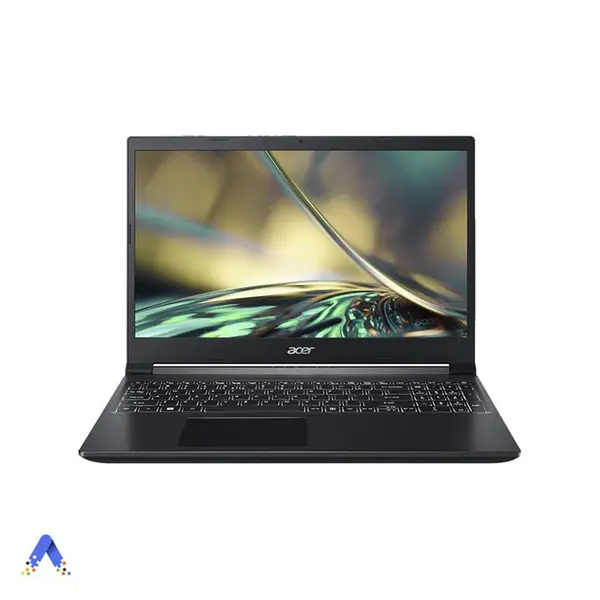 لپ تاپ ایسر 15.6 اینچی مدل Aspire7 A715 R7 5825U 8GB 512GB SSD 4GB RTX 3050 Acer Aspire7 A715 R7 5825U 8GB 512GB SSD 4GB RTX 3050