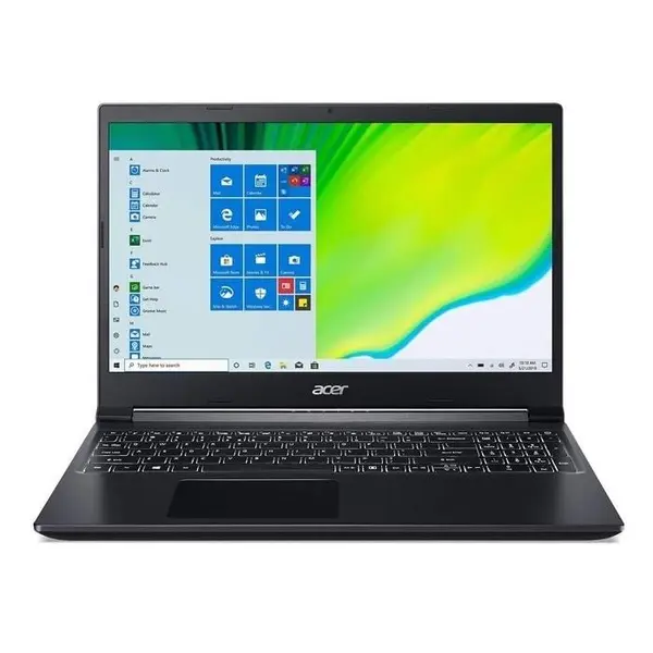 لپ تاپ ایسر 15.6 اینچ مدل Aspire 7 A715 Acer Aspire 7 A715 Ryzen 5-3550H 8GB-256SSD-4GB GTX 1650