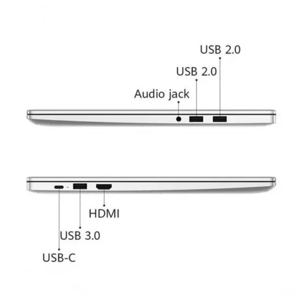 لپ تاپ 15 اینچی هوآوی مدل MateBook D15 - N Huawei MateBook D 15 Ryzen53500 8GB 1TB+256GB 2G VEGA 8 - 4