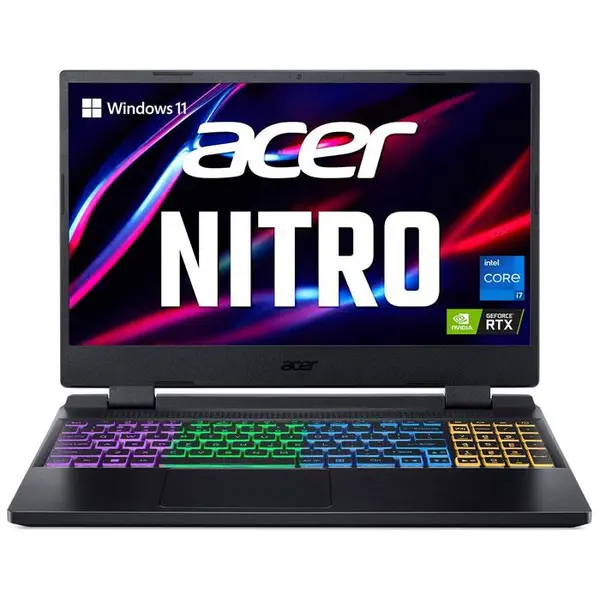 لپ تاپ ایسر 15 اینچی مدل Nitro 5 AN515 Core i5 Acer Nitro 5 AN515 i5-12500H 16GB-1TBSSD -4GB RTX3050TI