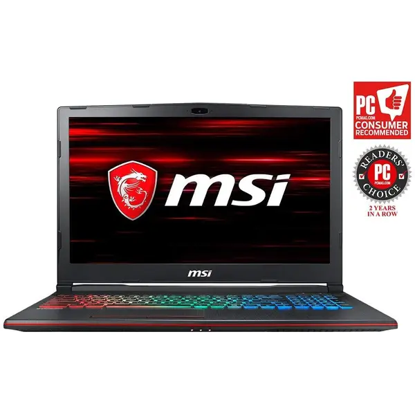 MSI GP63 Core i7-8750H 16GB 1TB+256GB 4GB GTX 1050Ti - 4