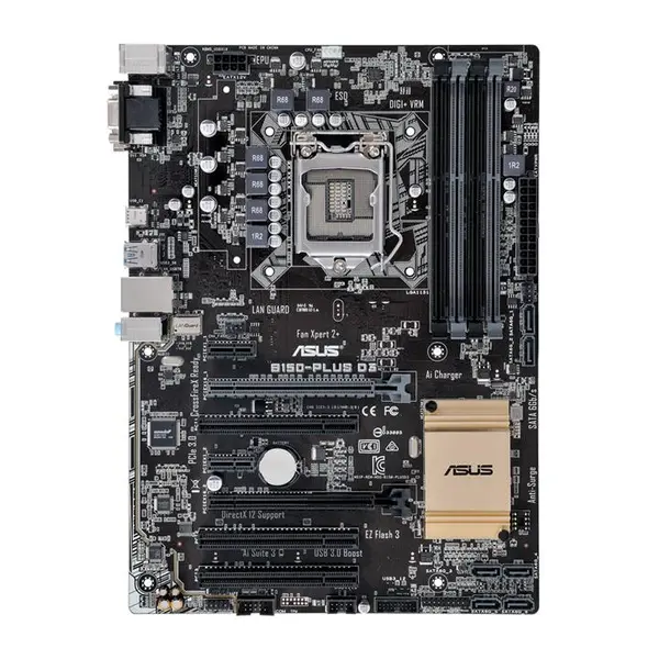 مادربرد ایسوس مدل بی 150 پلاس دی 3 ASUS B150-PLUS D3 LGA 1151 Motherboard - 3
