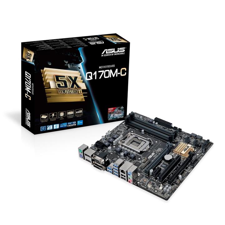 مادربرد ایسوس مدل کیو 170 ام سی سی اس ام ASUS Q170M-C/CSM LGA 1151 Motherboard