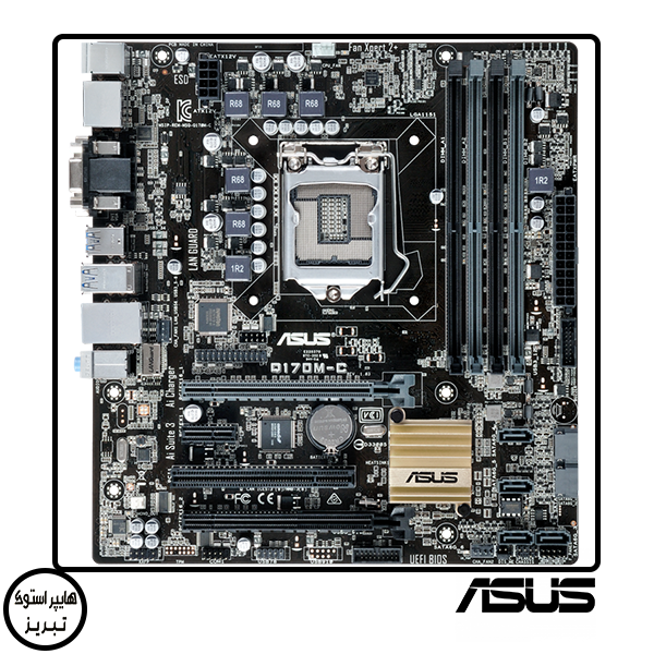 مادربرد ایسوس مدل کیو 170 ام سی سی اس ام ASUS Q170M-C/CSM LGA 1151 Motherboard