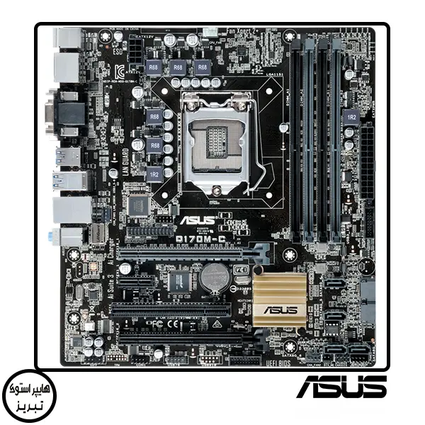 مادربرد ایسوس مدل کیو 170 ام سی سی اس ام ASUS Q170M-C/CSM LGA 1151 Motherboard - 4