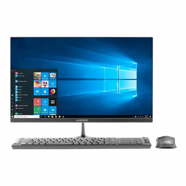 کامپیوتر بدون کیس 22 اینچ گرین مدل GX22S GREEN GX22S P14 Pentium Gold-G5400 4GB-1TB Intel All in One - 3