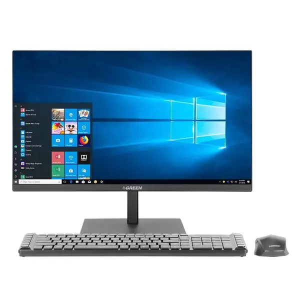 کامپیوتر بدون کیس 22 اینچ گرین مدل GX22S GREEN GX22S P14 Pentium Gold-G5400 4GB-1TB Intel All in One - 2
