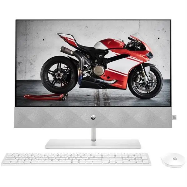 کامپیوتر همه کاره لمسی 23.8 اینچی اچ پی مدل Pavilion 24 K1001ne HP Pavilion 24 K1001ne Core i7 11700T 8GB 1TB 256GB SSD 4GB MX350 All In One - 2