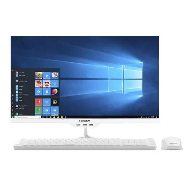 کامپیوتر نیمه آماده 24 اینچ GPiO240-H310T-Core i3 8100 4GB-1TB GREEN GPiO240-H310T-Core i3 8100 4GB-1TB Intel - FHD Non Touch - 2