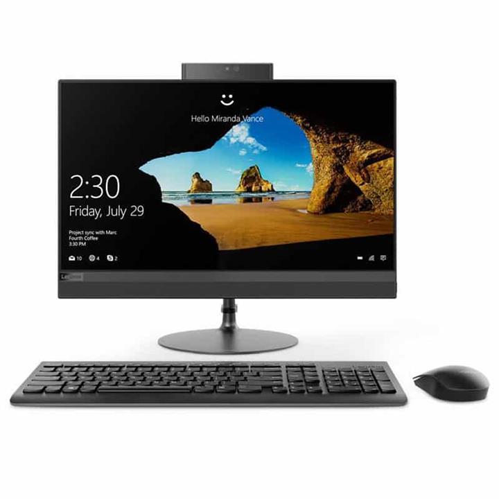 Lenovo Ideacentre AIO 520-24AST 23.8-Inch All-in-One Desktop Computer (AMD A12-9720P 2.7GHz, 8GB RAM, 1TB 7200RPM HDD, Radeon R7, 10-Point Touchscreen, Windows 10 Home 64-Bit) F0D3000EUS