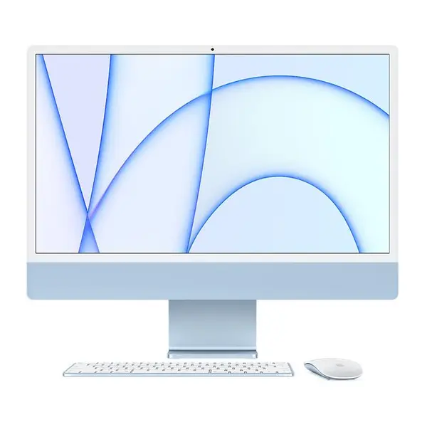 کامپیوتر همه کاره 24 اینچی اپل مدل MGPC3 2021 M1 8GB-256SSD iMac MGPC3 2021 M1 8GB-256SSD Core GPU-8 - 3