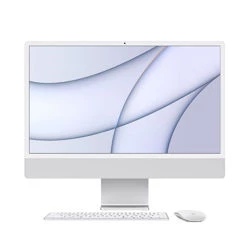 Apple iMac MGTF3 M1 chip 8-Core CPU 7-Core GPU 24-inch 4.5K Retina Display Silver All in One