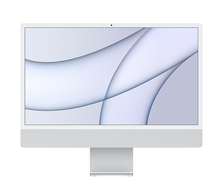 Apple iMac MGTF3 M1 chip 8-Core CPU 7-Core GPU 24-inch 4.5K Retina Display Silver All in One