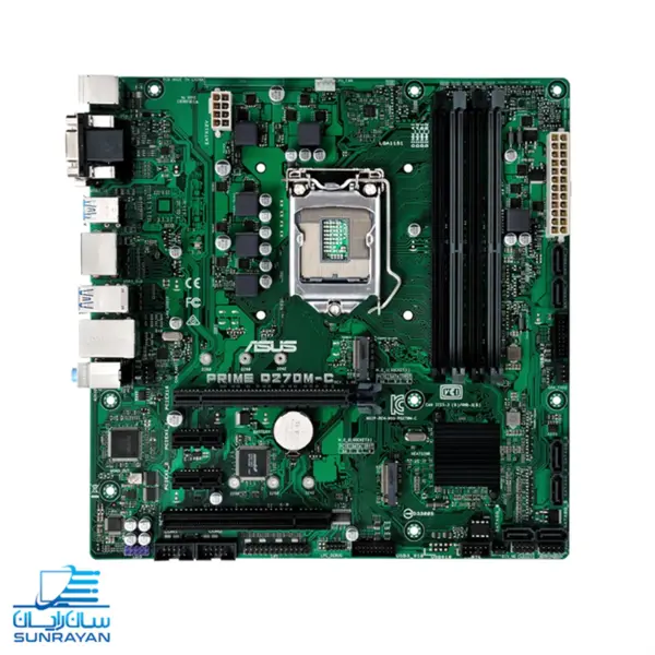 مادربرد ایسوس مدل پرایم کیو 270 ام سی Asus Prime Q270M-C MB - 5