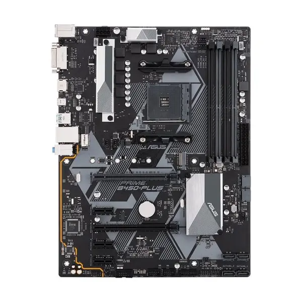 مادربرد ایسوس مدل پرایم بی 450 پلاس ASUS PRIME B450-PLUS AM4 Motherboard - 4