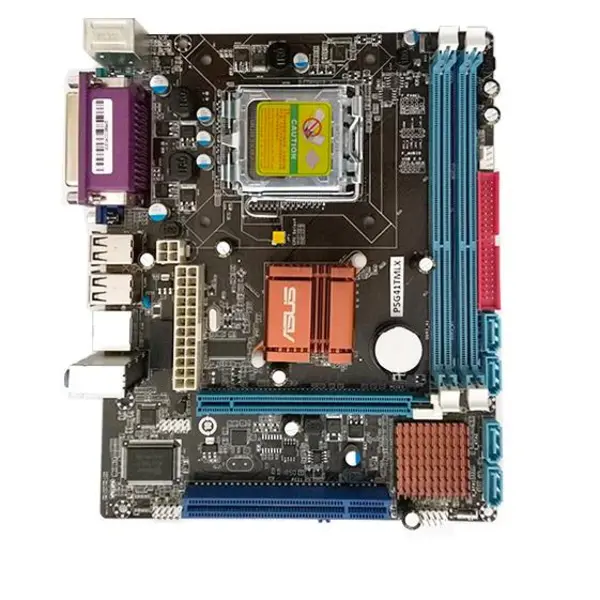 مادربرد ایسوس مدل پی 5 جی 41 تی ام ال ایکس ASUS P5G41T-M LX LGA 775 Motherboard - 2