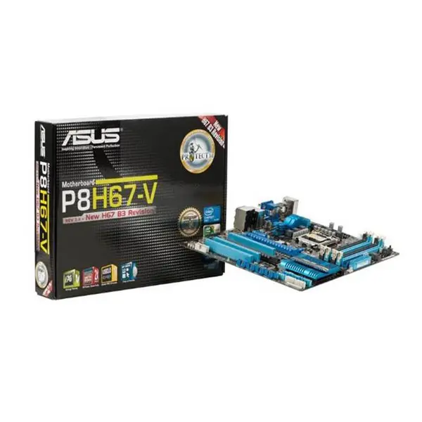 مادربرد ایسوس مدل پی 8 اچ 67 ASUS P8H67 LGA 1155 Motherboard - 5